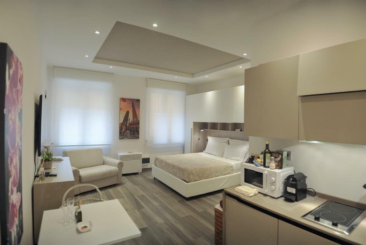 Andrea Luxury Apartments Strada Maggiore Studio 1 Bologna Kültér fotó